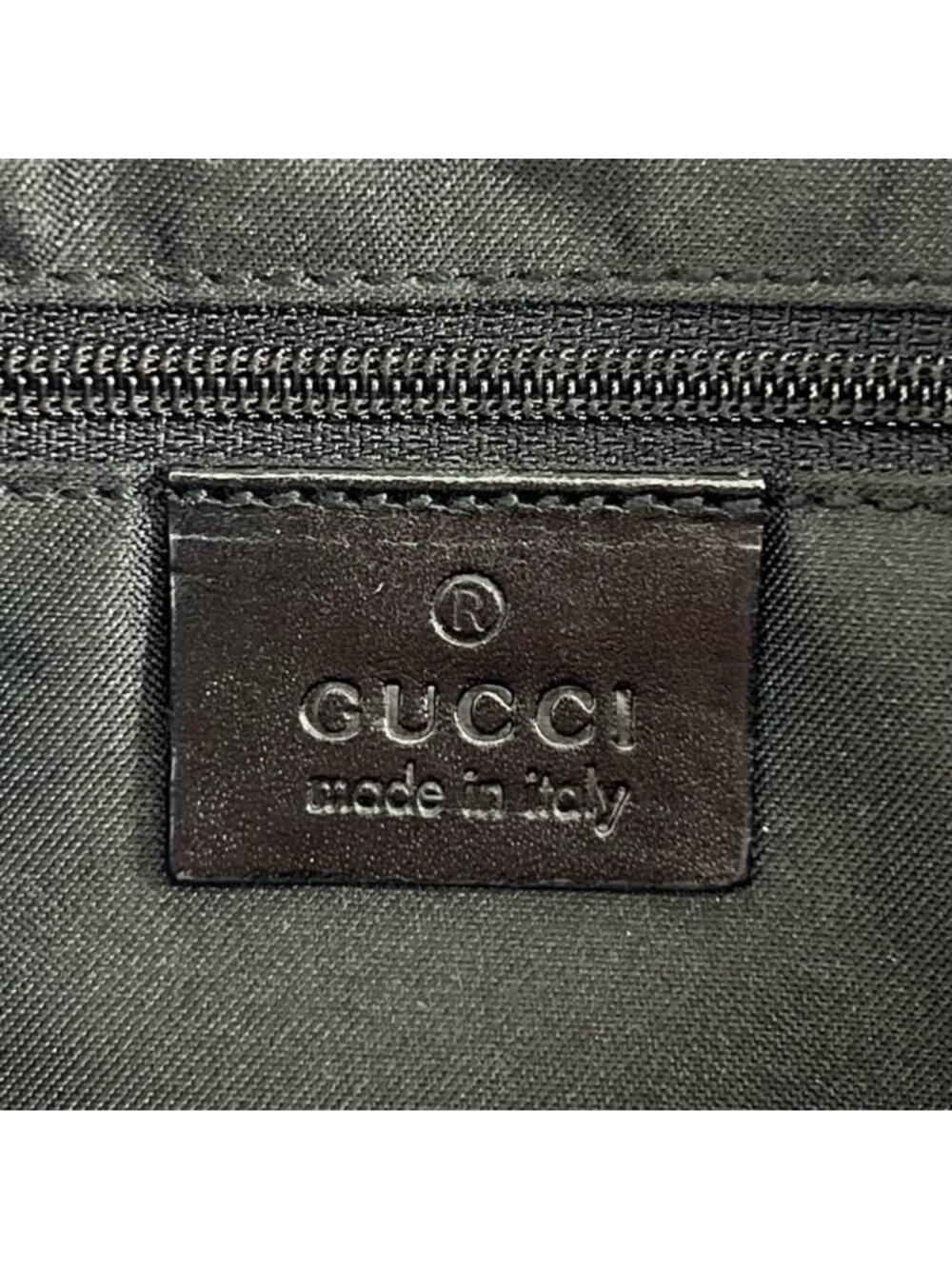 Gucci Jackie Shoulder Bag GG Canvas Leather Red Black Silver - Picture 6 of 13
